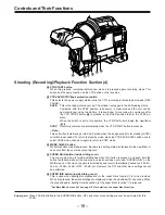 Предварительный просмотр 18 страницы Panasonic AJ-D910WAP Operating Instructions Manual