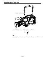 Предварительный просмотр 43 страницы Panasonic AJ-D910WAP Operating Instructions Manual