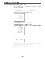 Предварительный просмотр 66 страницы Panasonic AJ-D910WAP Operating Instructions Manual