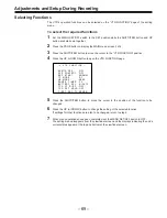 Предварительный просмотр 69 страницы Panasonic AJ-D910WAP Operating Instructions Manual