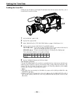 Предварительный просмотр 84 страницы Panasonic AJ-D910WAP Operating Instructions Manual