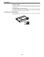 Предварительный просмотр 94 страницы Panasonic AJ-D910WAP Operating Instructions Manual