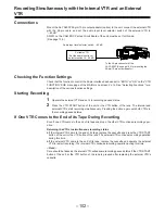 Предварительный просмотр 102 страницы Panasonic AJ-D910WAP Operating Instructions Manual