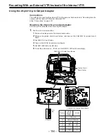 Предварительный просмотр 104 страницы Panasonic AJ-D910WAP Operating Instructions Manual