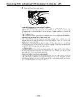 Предварительный просмотр 105 страницы Panasonic AJ-D910WAP Operating Instructions Manual