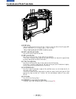 Предварительный просмотр 20 страницы Panasonic AJ-D910WB Operating Instructions Manual