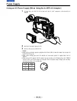 Предварительный просмотр 29 страницы Panasonic AJ-D910WB Operating Instructions Manual