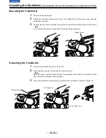 Предварительный просмотр 38 страницы Panasonic AJ-D910WB Operating Instructions Manual