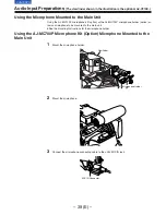 Предварительный просмотр 39 страницы Panasonic AJ-D910WB Operating Instructions Manual