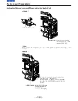 Предварительный просмотр 41 страницы Panasonic AJ-D910WB Operating Instructions Manual