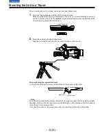 Предварительный просмотр 43 страницы Panasonic AJ-D910WB Operating Instructions Manual