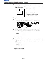 Предварительный просмотр 72 страницы Panasonic AJ-D910WB Operating Instructions Manual