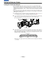 Предварительный просмотр 79 страницы Panasonic AJ-D910WB Operating Instructions Manual