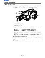 Предварительный просмотр 84 страницы Panasonic AJ-D910WB Operating Instructions Manual