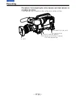 Предварительный просмотр 97 страницы Panasonic AJ-D910WB Operating Instructions Manual