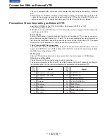 Предварительный просмотр 102 страницы Panasonic AJ-D910WB Operating Instructions Manual