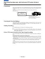 Предварительный просмотр 103 страницы Panasonic AJ-D910WB Operating Instructions Manual