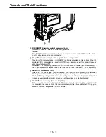 Preview for 17 page of Panasonic AJ-D910WBP Operating Instructions Manual