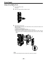 Preview for 26 page of Panasonic AJ-D910WBP Operating Instructions Manual