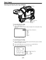 Preview for 29 page of Panasonic AJ-D910WBP Operating Instructions Manual