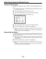 Preview for 62 page of Panasonic AJ-D910WBP Operating Instructions Manual