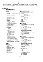 Preview for 2 page of Panasonic AJ-D93MC Service Manual