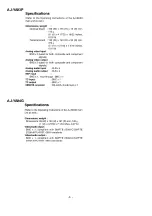 Preview for 6 page of Panasonic AJ-D93MC Service Manual