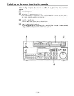 Preview for 24 page of Panasonic AJ-D950 Operating Instructions Manual