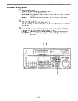 Preview for 33 page of Panasonic AJ-D950 Operating Instructions Manual