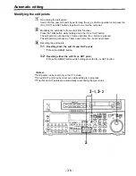 Preview for 36 page of Panasonic AJ-D950 Operating Instructions Manual