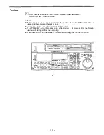 Preview for 37 page of Panasonic AJ-D950 Operating Instructions Manual