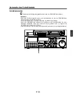 Preview for 37 page of Panasonic AJ-D960 Bedienungsanleitung