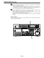 Предварительный просмотр 26 страницы Panasonic AJ-D960E Operating Instructions Manual