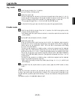 Предварительный просмотр 29 страницы Panasonic AJ-D960E Operating Instructions Manual