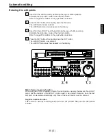 Предварительный просмотр 35 страницы Panasonic AJ-D960E Operating Instructions Manual