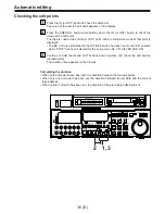 Предварительный просмотр 36 страницы Panasonic AJ-D960E Operating Instructions Manual