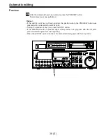 Предварительный просмотр 38 страницы Panasonic AJ-D960E Operating Instructions Manual