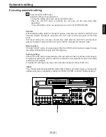 Предварительный просмотр 39 страницы Panasonic AJ-D960E Operating Instructions Manual