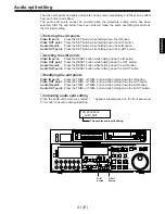 Предварительный просмотр 41 страницы Panasonic AJ-D960E Operating Instructions Manual