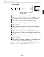 Предварительный просмотр 43 страницы Panasonic AJ-D960E Operating Instructions Manual