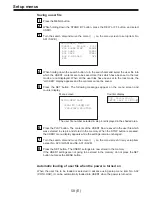 Предварительный просмотр 58 страницы Panasonic AJ-D960E Operating Instructions Manual