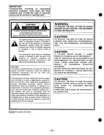 Предварительный просмотр 2 страницы Panasonic AJ-DE77P Operating Instructions Manual