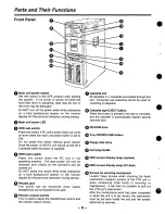 Предварительный просмотр 6 страницы Panasonic AJ-DE77P Operating Instructions Manual