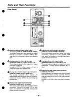 Предварительный просмотр 9 страницы Panasonic AJ-DE77P Operating Instructions Manual