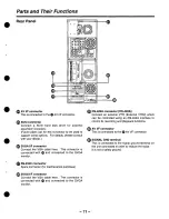 Предварительный просмотр 11 страницы Panasonic AJ-DE77P Operating Instructions Manual