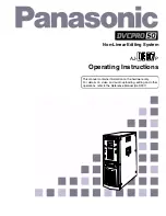 Panasonic AJ-DE97P Operating Instructions Manual preview