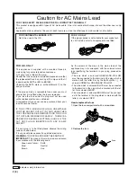 Preview for 2 page of Panasonic AJ-FRC27E Operating Instructions Manual