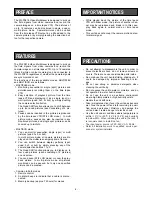 Preview for 5 page of Panasonic AJ-FX216 Operating Instructions Manual