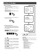 Preview for 10 page of Panasonic AJ-FX216 Operating Instructions Manual