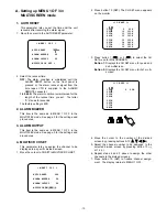 Preview for 16 page of Panasonic AJ-FX216 Operating Instructions Manual